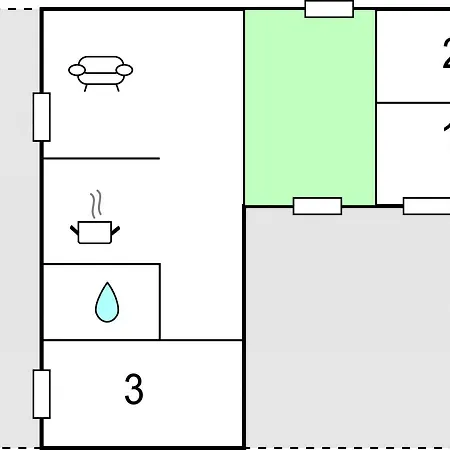 Three-bedroom Holiday In Rønde